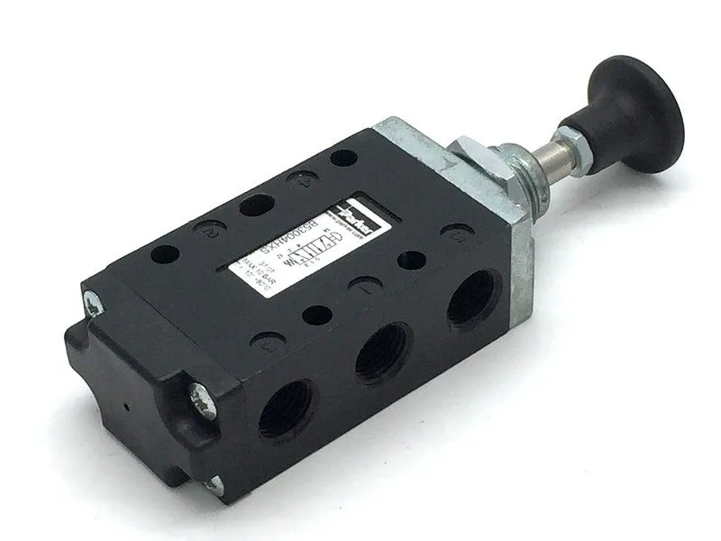 Пневмоклапан Parker B53004HXS Button Spring Valve 5/2 Pneumatic Manual Control 5 — фото лота 2