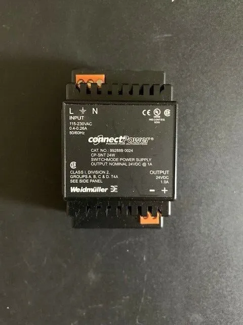 Блок питания Traco Power Industrial DIN Rail Power Supply 24VDC 1.25A 30W TSL 03