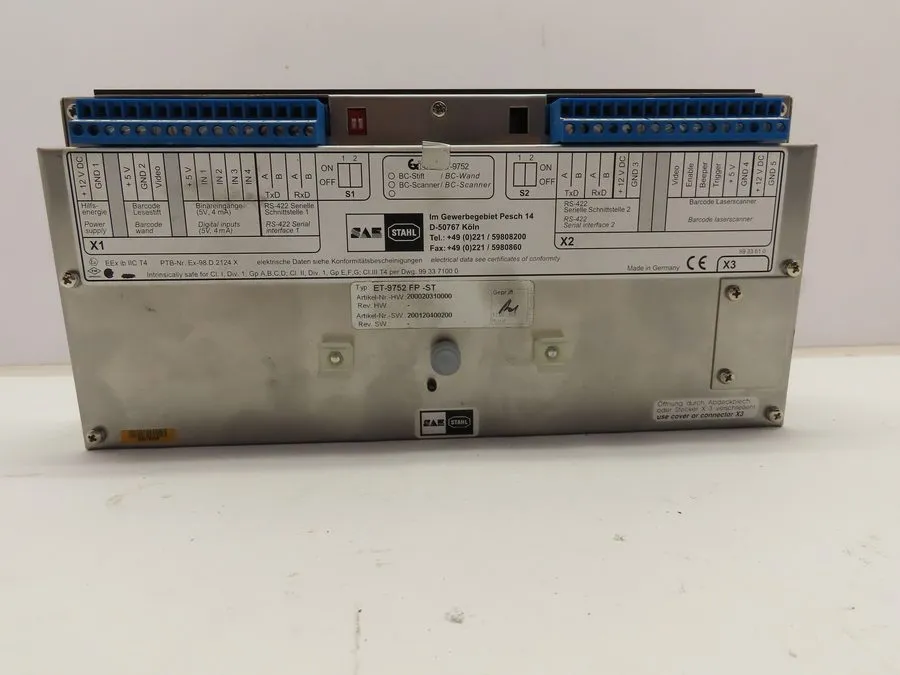 Панель оператора ET-9752 SAE Stahl explosion-proof Human Machine Interface(HMI)& — фото лота 1