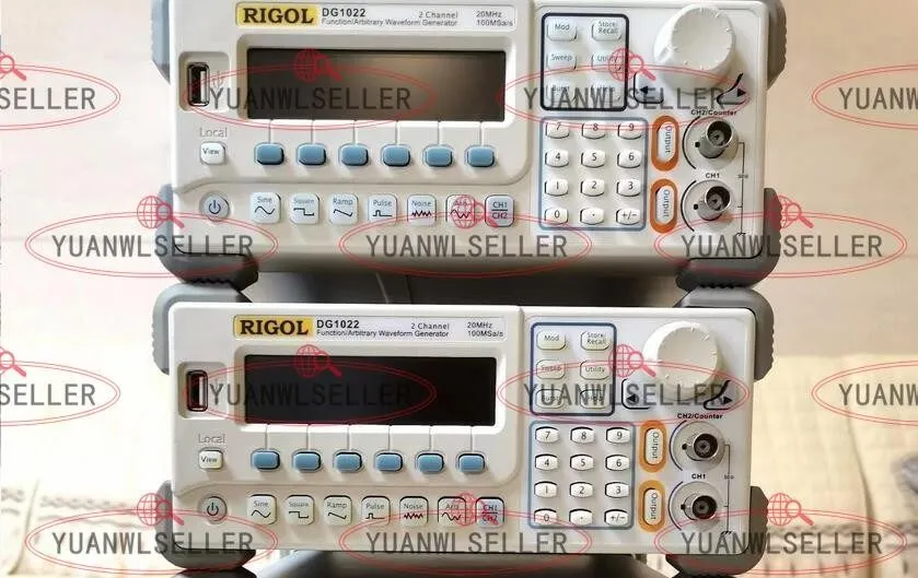 Генератор сигналов RIGOL DG1022 FUNCTION/ARBITRARY WAVEFORM GENERATOR 25 MHz,2CH