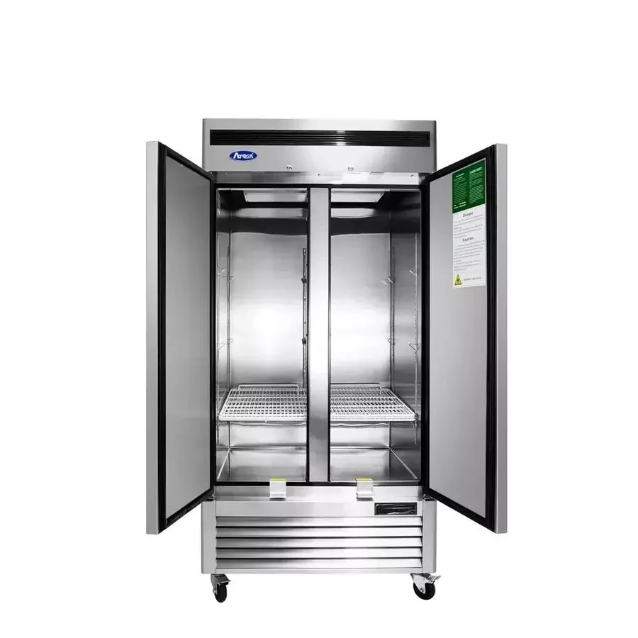 Холодильный шкаф Atosa MBF8506GR 28.5 Cu.ft Double Door Bottom Mount Reach-In Re