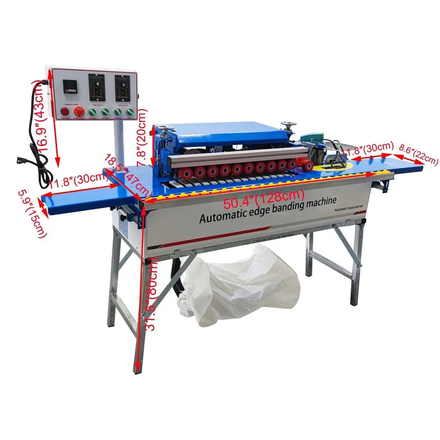 Оборудование ЧПУ TECHTONGDA Desktop Woodworking Edge Bander 0-6m/min Curve Strai