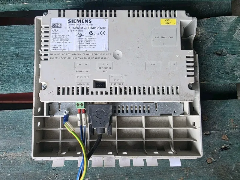 Панель оператора Siemens HMI PANEL OP177B 6AV6642-0DA01-1AX0 PLC — фото лота 2