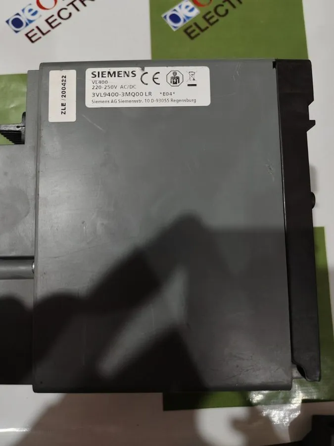 Автоматический выключатель Siemens 400A circuit breaker including motor 3VL9400- — фото лота 2