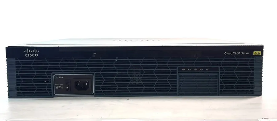 Маршрутизатор Cisco 2921/K9 3-Port Gigabit Integrated Services Router ISR