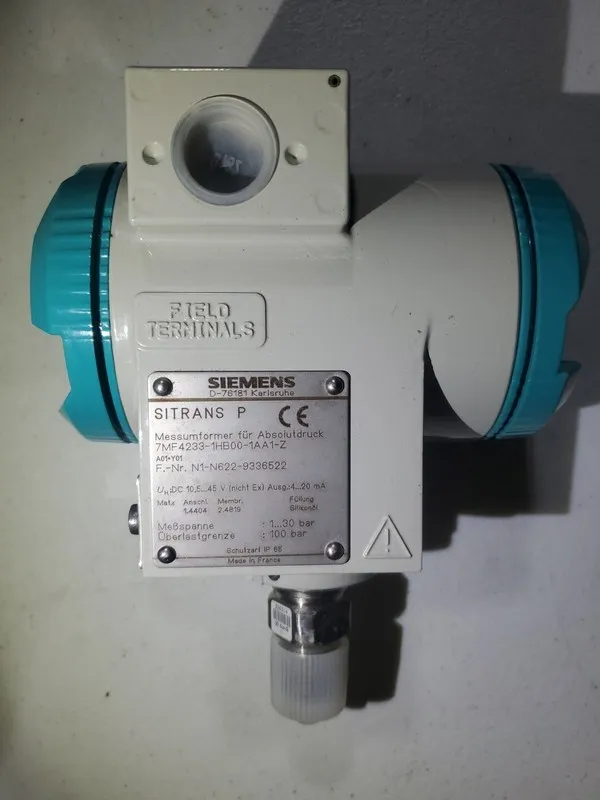 Датчик давления SIEMENS SITRANS P PRESSURE TRANSMITTER 7MF-4233-1HB00-1AA1-Z