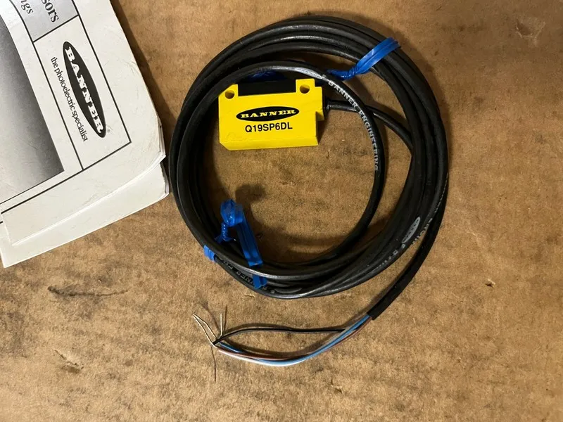 Фотоэлектрический датчик Banner Engineering Q19SP6DL Photoelectric Sensor 39" Ra