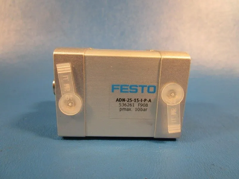 Пневмоцилиндр Festo ADN-25-15-I-P-A 536261 Compact Pneumatic Cylinder 25mm Bore 