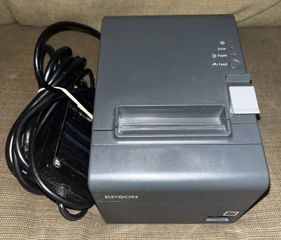 Принтер чеков Epson TM-T20II M267E Thermal Receipt Printer POS USB Ethernet RS23