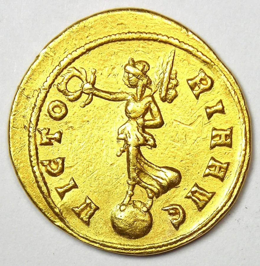 Лабораторный прибор Carus AV Aureus Gold Roman Coin 282-283 AD Good VF / XF NGC  — фото лота 1