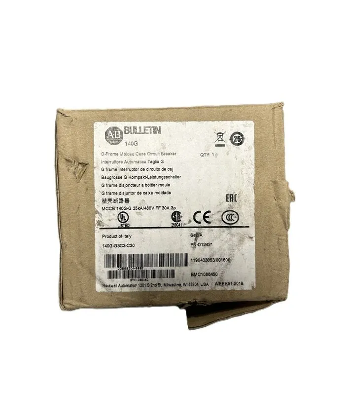 Автоматический выключатель AB 140G-G3C3-C30 Circuit Breaker 30A 480V — фото лота 1