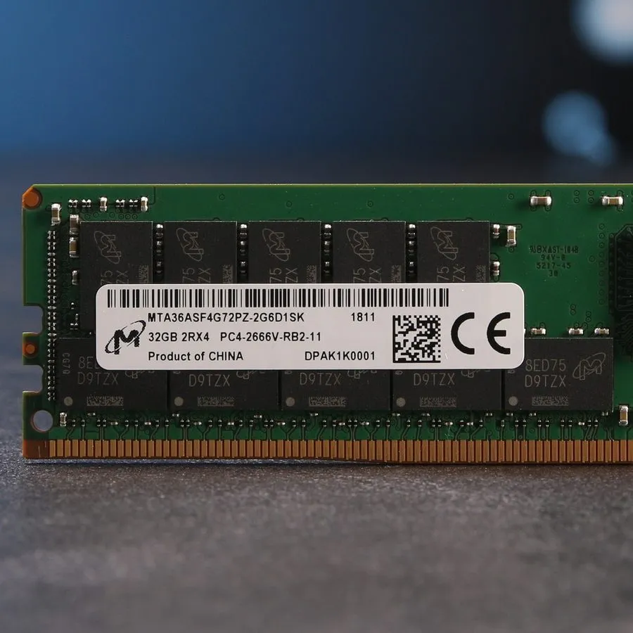 Модуль памяти HPE 32GB DDR4 PC4-2933Y 288-Pin RDIMM ECC Registered RAM 840758-09