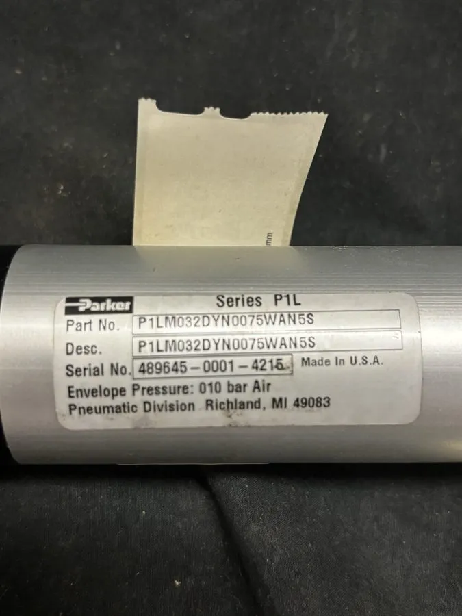 Пневмоцилиндр PARKER SERIES P1L P1LM032DYN0075WAN5S PNEUMATIC CYLINDER