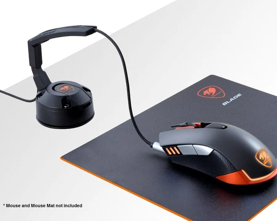 Вакуумная присоска COUGAR BUNKER mouse bungee suction cup Drag-Free Cord Control — фото лота 1