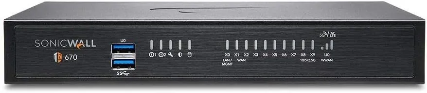 Межсетевой экран 02-SSC-5659 SONICWALL TZ670 SECURE UPGRADE PLUS ESSENTIAL EDITI