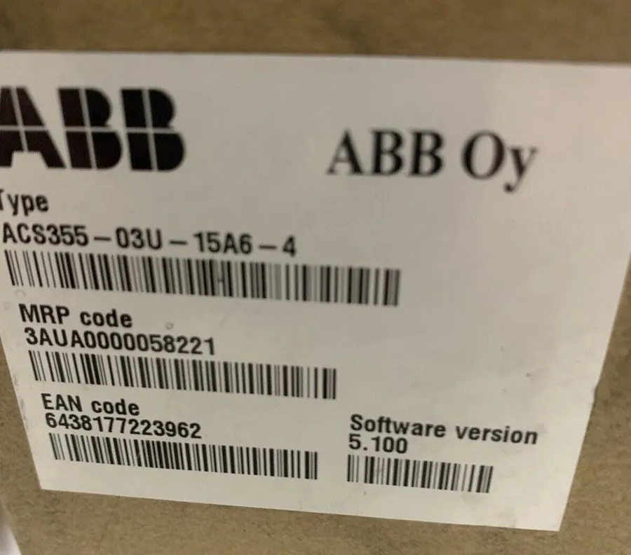 Частотный преобразователь ABB ACS355-03U-15A6-4 DRIVE