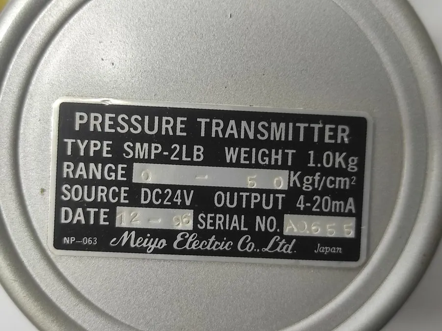 Датчик давления MEIYO ELECTRIC SMP-2LB Pressure Transmitter 0-30MPa 4-20mA 24VDC
