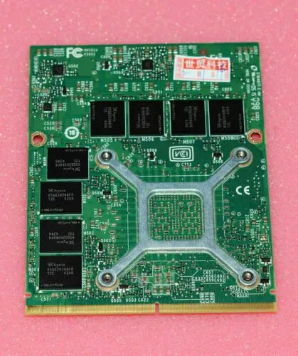 GPU-ускоритель Nvidia Quadro K4100M 4GB DDR5 MXM B 适用于惠普 8760W 8770W DELL M6700 