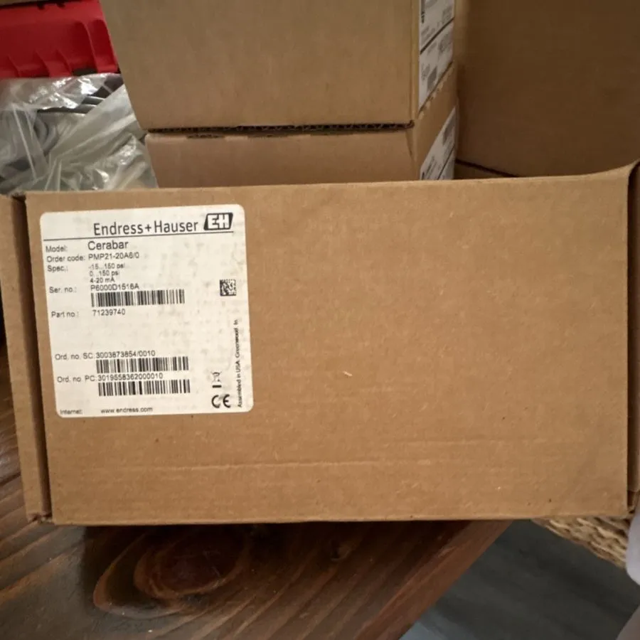 Датчик давления Endress+Hauser Cerabar Gauge Pressure Sensor PMP21-20A6/0 DC Con