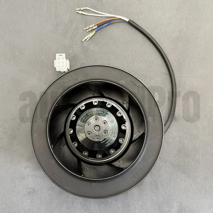 Вентилятор R2D190-AC22-12 190mm Centrifugal Fan 400V 1.3A 56/73W