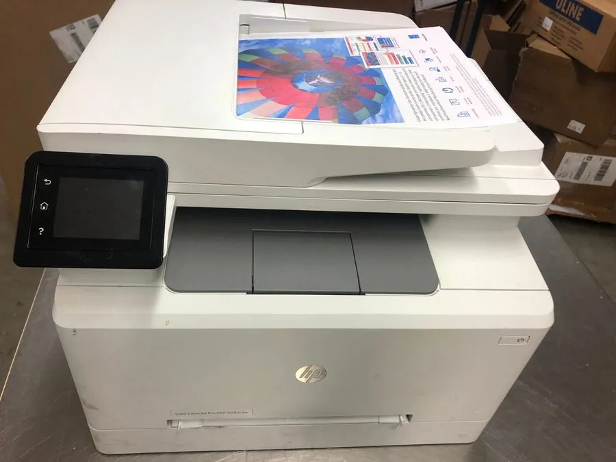 Принтер HP Color LaserJet MFP M283fdw All-In-One Wireless Laser Printer Copier 6
