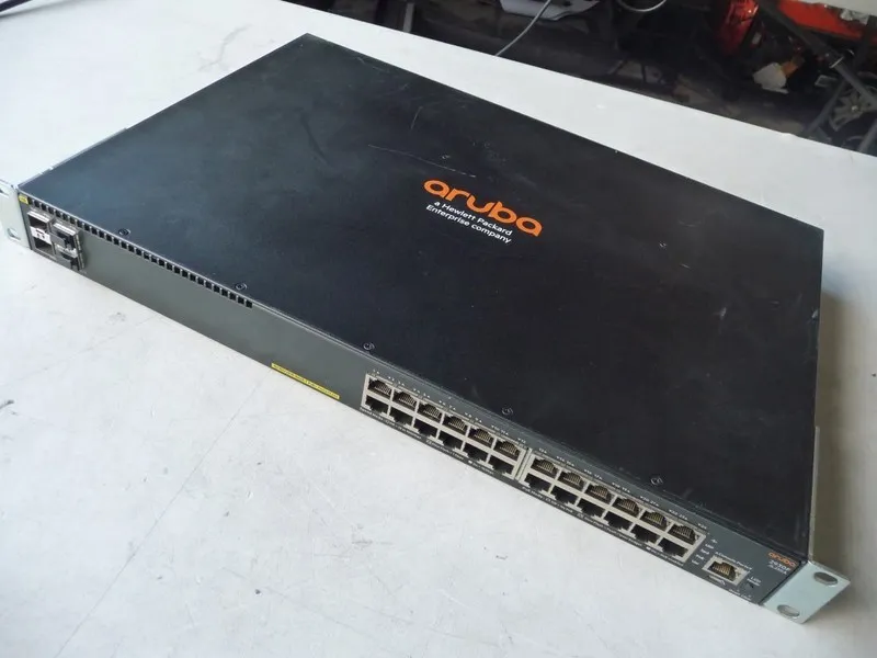 Коммутатор JL255A HPE Aruba 2930F 24-Port 1/10GbE PoE+ 4SFP+ Ethernet Switch