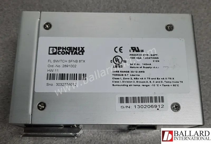 Коммутатор PHOENIX CONTACT FL SWITCH SFNB8TX ETHERNET PORT FREE