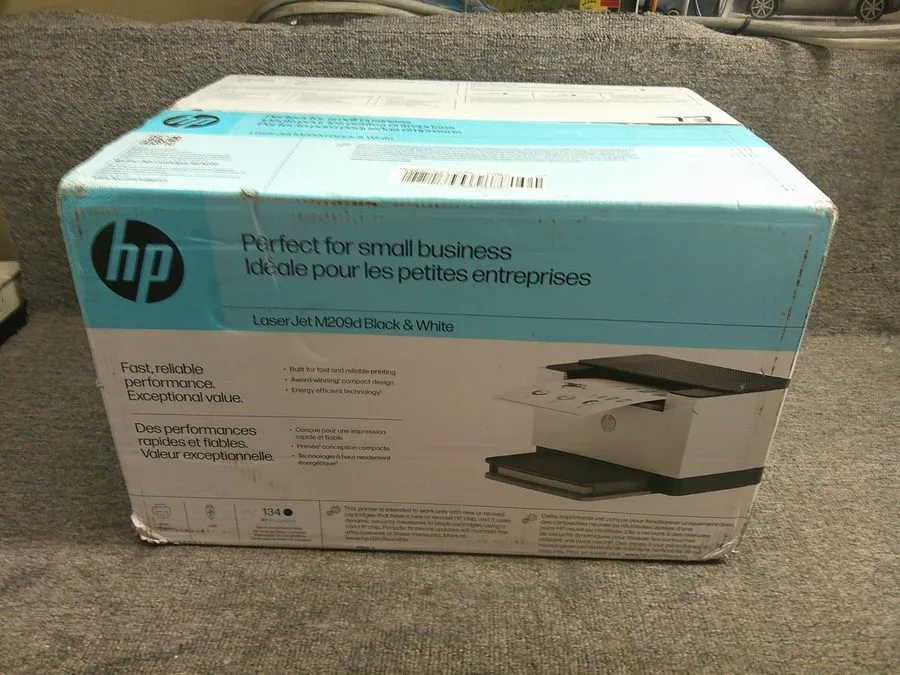 Лазерный принтер HP LaserJet M209d Laser Printer Black And White 8J9L0F with Ton — фото лота 2