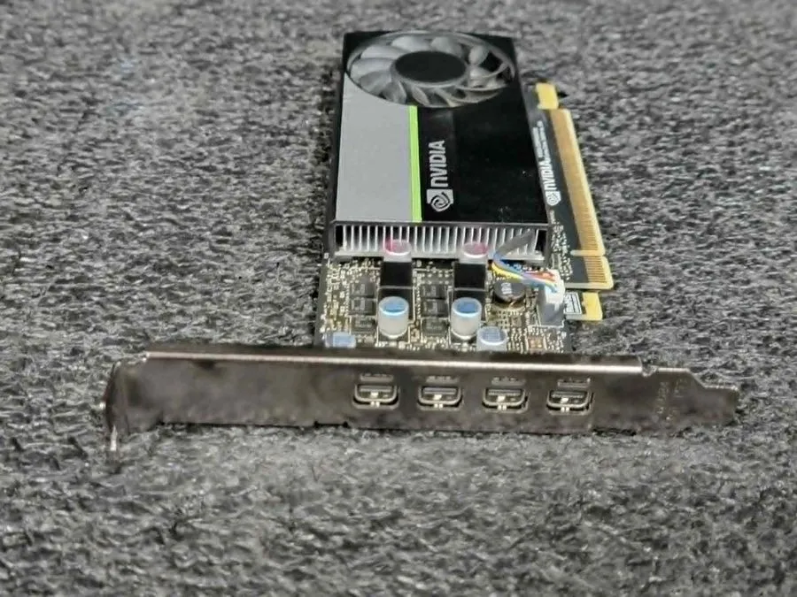 GPU-ускоритель NVIDIA Quadro T1000 Graphics Card 8 GB GDDR6 PCIe 3.0 x16 Mini DP