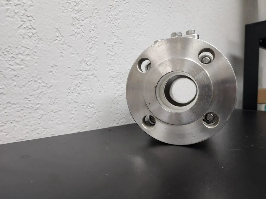 Клапан 2" Stainless Steel Sanitary Flange Mount Ball Valve 79055Z 316L, No Handl