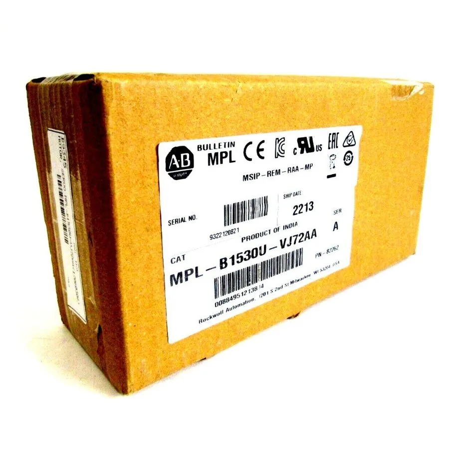 Серводвигатель ALLEN BRADLEY MPL-B1530U-VJ72AA SERVO MOTOR
