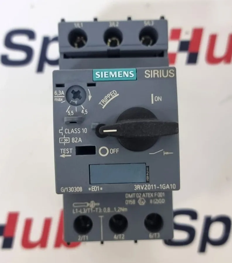 Автоматический выключатель Siemens 3RV2011-1GA10 Motor Protection Circuit Breake