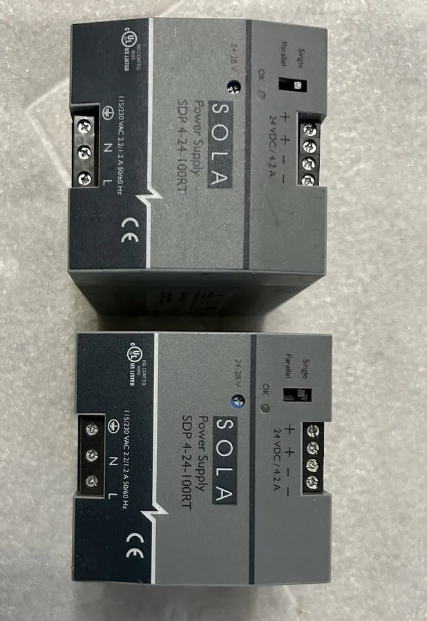 Блок питания SolaHD SDP 4-24-100RT SDP Series DIN Rail Power Supply 24V DC 4.2A 
