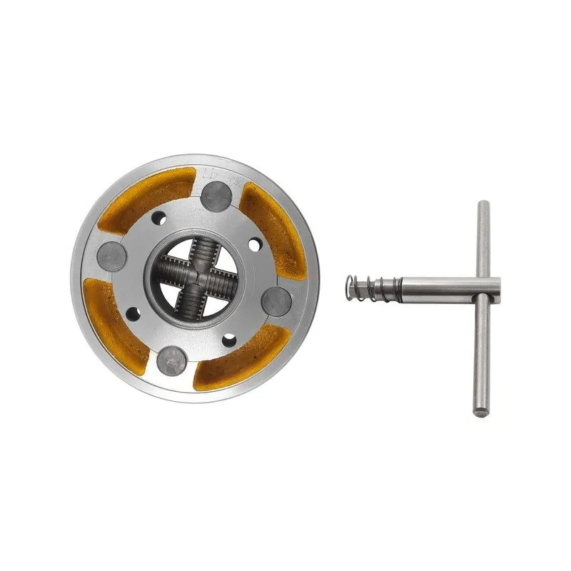 Режущий инструмент K72-200 4-Jaw Lathe Chuck 8" Alloy Steel Self-Centering Chuck — фото лота 1