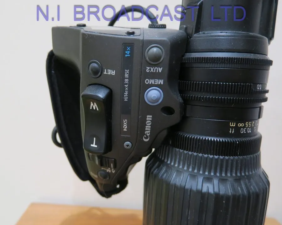 Объектив 1x Canon hj14x4.3 irse super wide angle high definition lens — фото лота 2