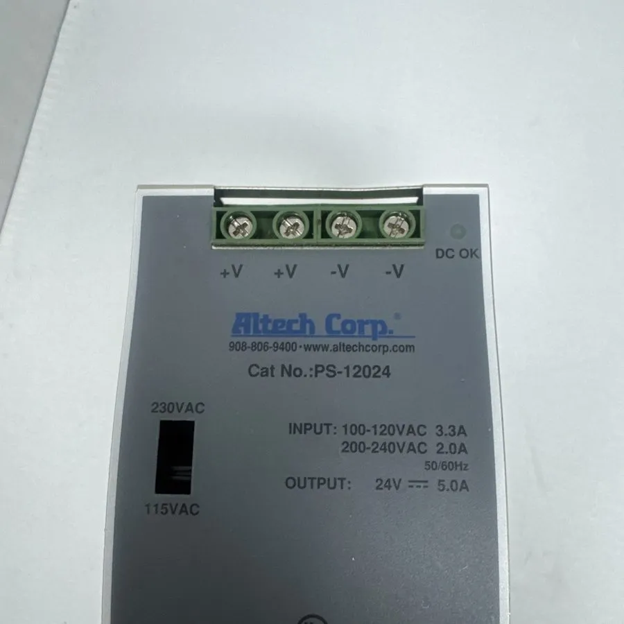Блок питания Altech PS-12024 Power Supply 24VDC DIN Rail PoE FREE