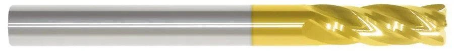 Режущий инструмент 5/16 4FL SE REG w/.015R TiN Carbide End Mill, MTC-62169 — фото лота 1