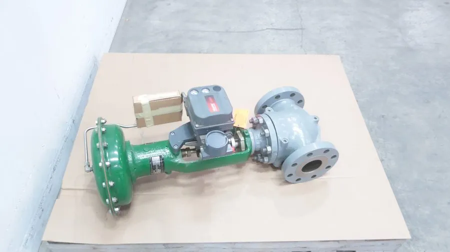 Клапан Fisher 3/4" 300# Actuated Control Valve Type 667 w/ Fieldvue DVC6200 Posi