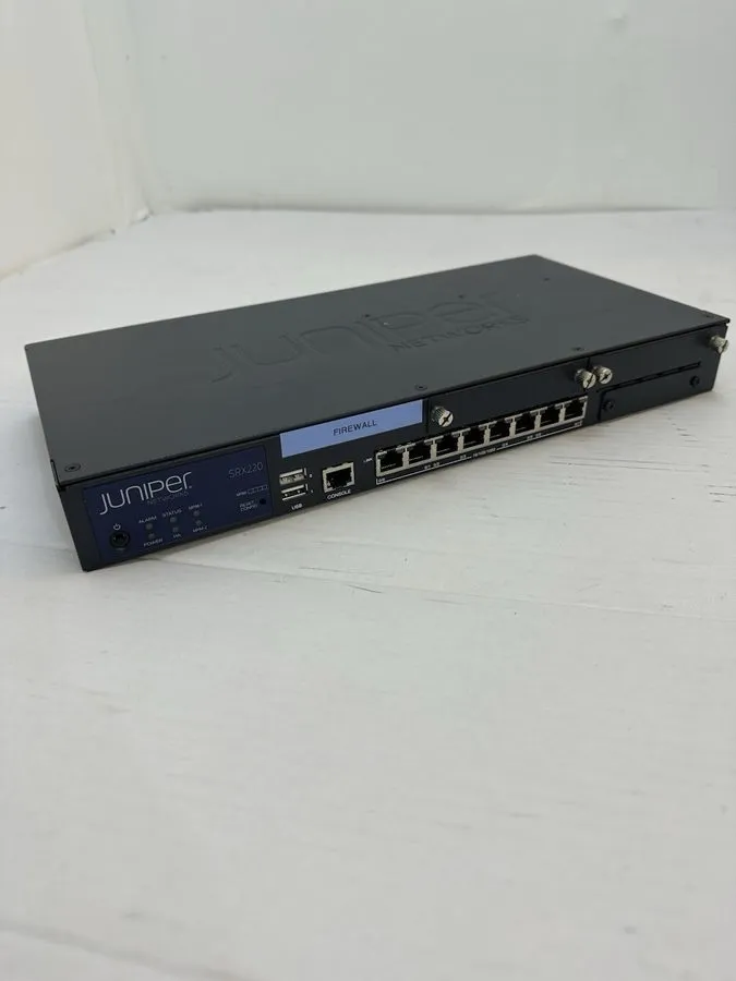 Межсетевой экран Juniper Networks SRX220 Network Switch 8 Ports and WORKING