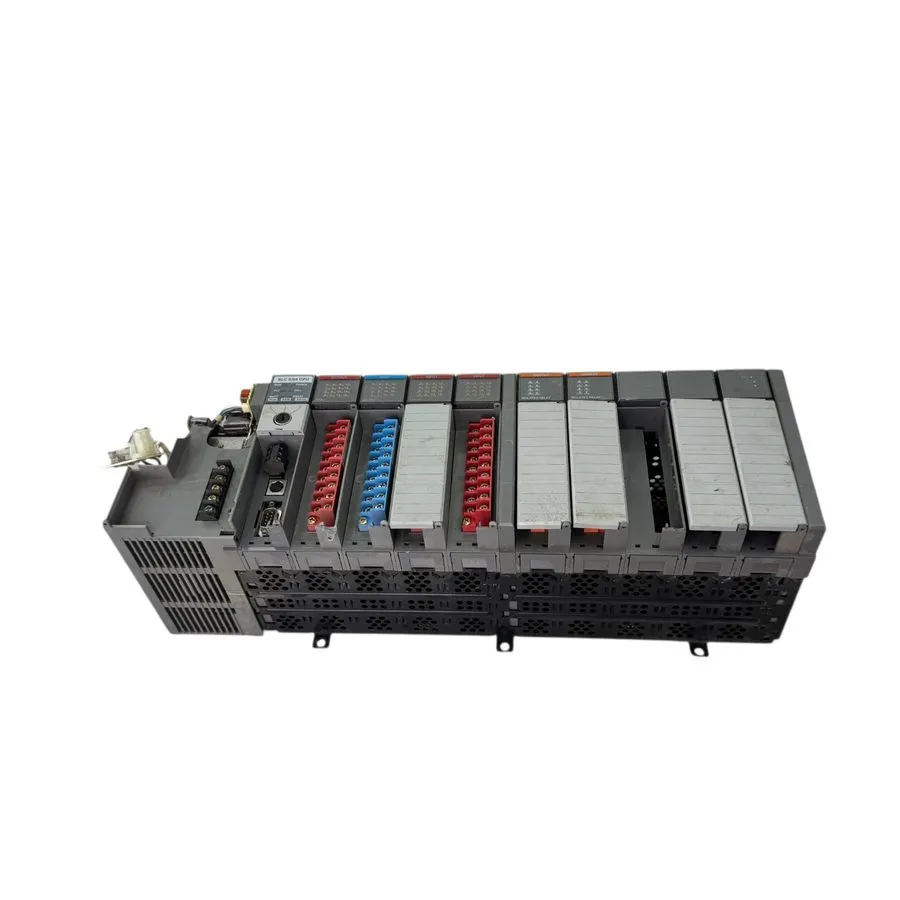 ПЛК Allen-Bradley 1746-A10 SLC 500 10-Slot Rack w/ SLC 5/04 CPU & I/O Modules