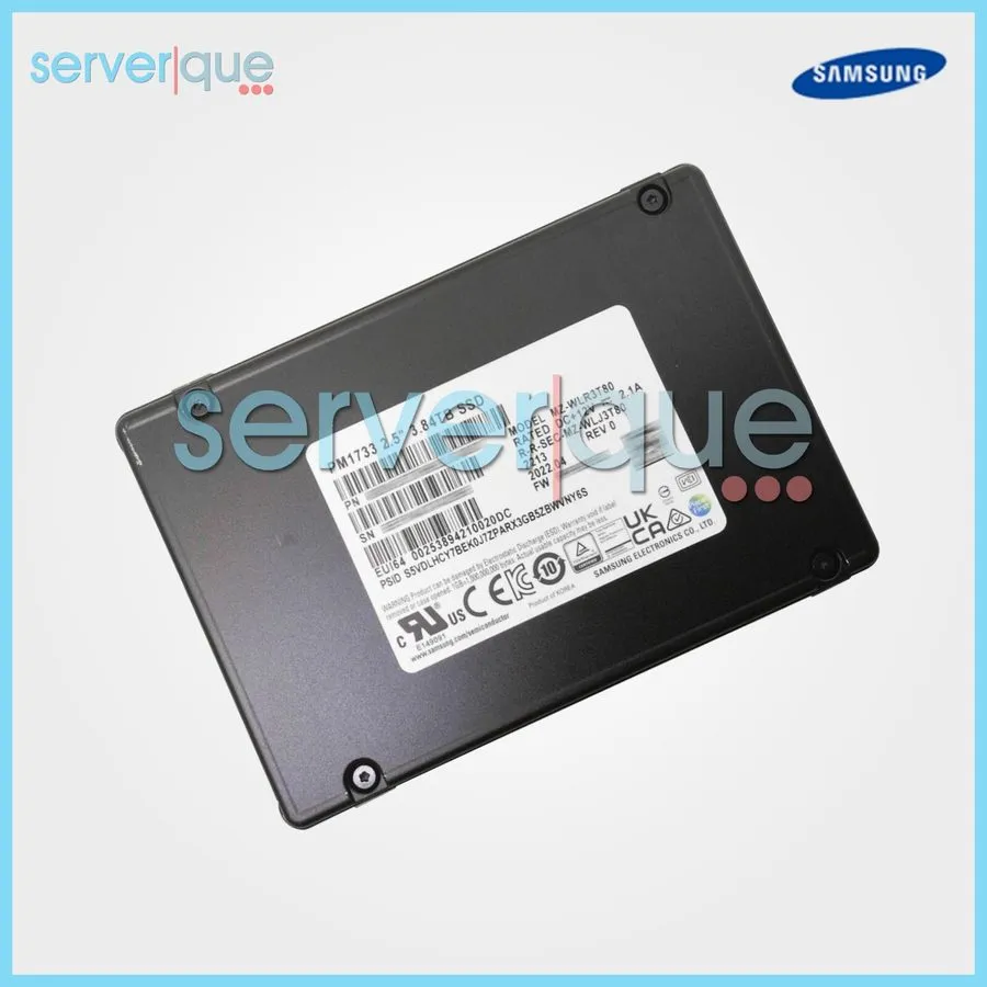 SSD-накопитель MZ-WLR3T80 Samsung PM1733 3.84TB 2.5in NVMe PCIe 4 Enterprise SSD