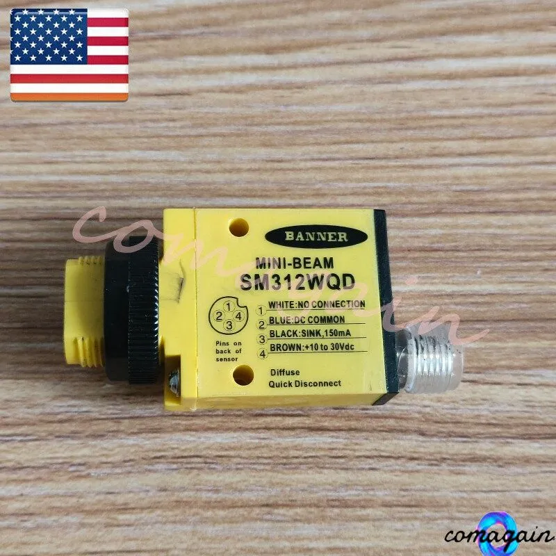 Фотоэлектрический датчик BANNER SM312WQD Photoelectric Switch Sensor
