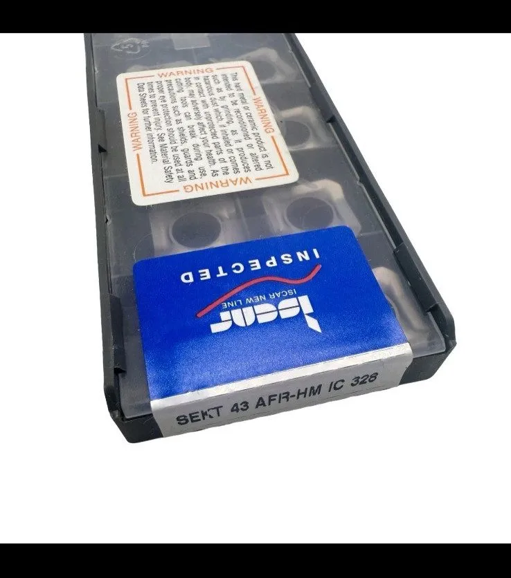 Режущий инструмент ISCAR 5601265 SEKT 43AFR-HM IC328 Square Carbide Milling Inse — фото лота 1