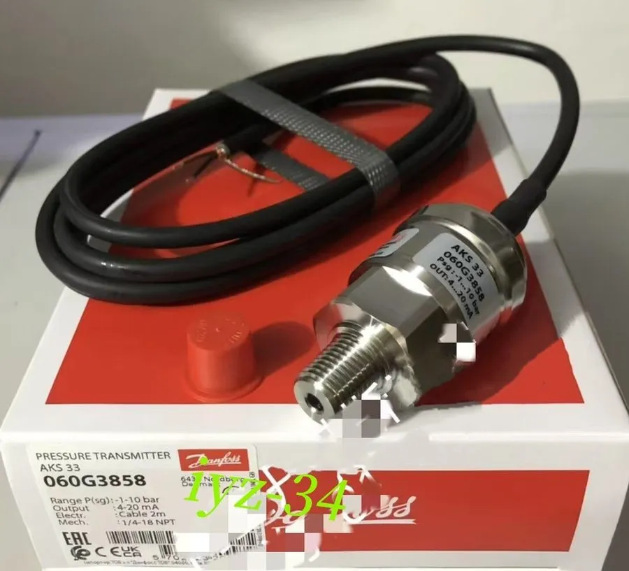 Датчик давления Danfoss AKS33 060G3858 pressure transmitter
