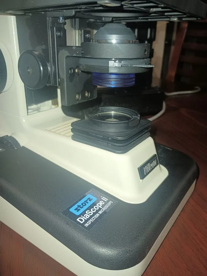 Микроскоп Nikon Storz Diascope II Inspection Microscope Alphashot-2 YS2 Light Wo — фото лота 2