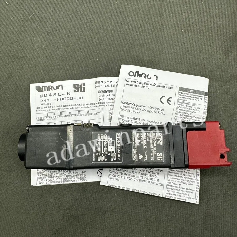 Коммутатор Safety Door Electromagnetic Lock Switch D4SL-N2HFA-D4C3 24VDC 10mA — фото лота 2