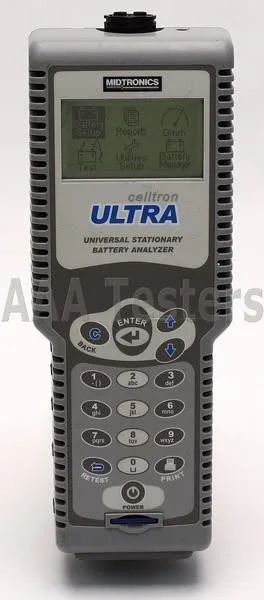 Аккумулятор Midtronics Celltron Ultra Universal Stationary Battery Analyzer CTU-
