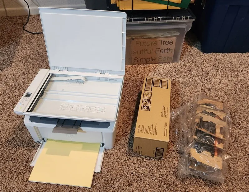 Лазерный принтер HP Laserjet MFP M140we Laser Printer Wireless Page Count 903