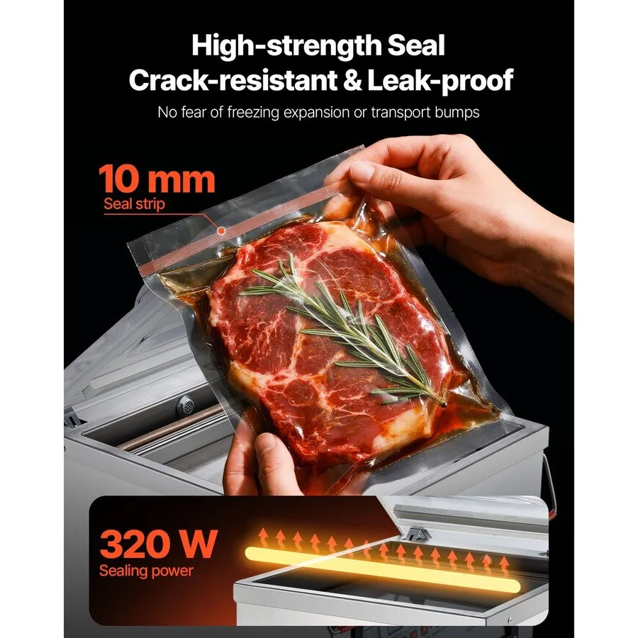 Вакуумный упаковщик Chamber Vacuum Sealer, 100KPa, 320W, 12.6in Seal, Stainless  — фото лота 2