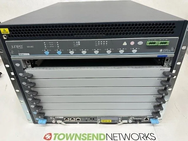 Маршрутизатор Juniper CHAS-BP3-MX480 Chassis w/ 2x SCBE2 2x RE-S-X6-64G 4x PWR-M